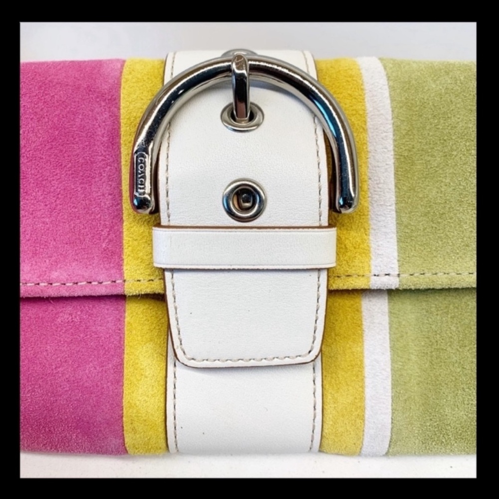 COACH Soho Suede Clutch Wallet - Picture 12 of 12